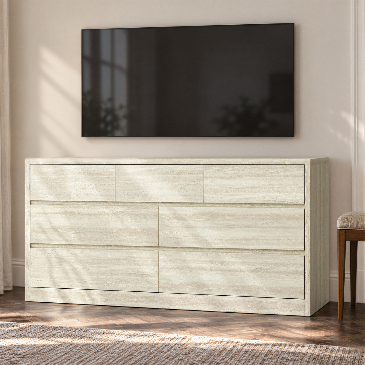 Travero 7-Drawer Dresser