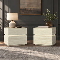 Travero 2-Piece 2-Drawer Nightstand Set