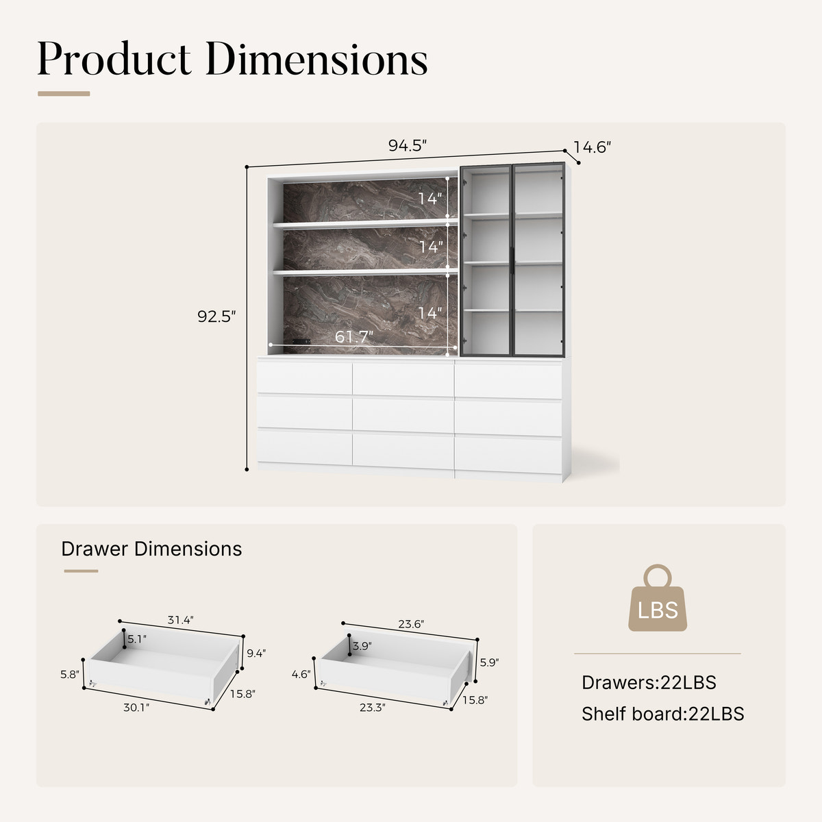 Home Bar & Beverage Storage Station