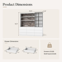 Home Bar & Beverage Storage Station