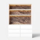 Pantry Cabinet with Built-In Power Outlet