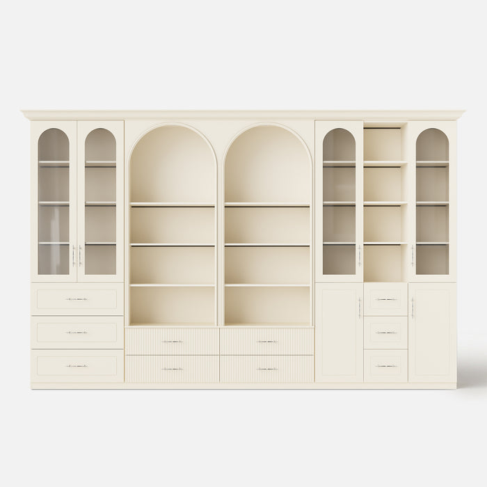 Modular Arched Storage Display Cabinet