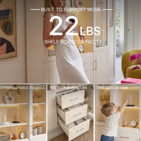 Arched Display Cabinet with Mixed Storage and Integrated Lighting