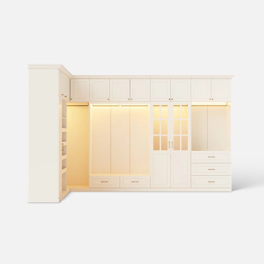 Vestia Modular Walk-In Closet System
