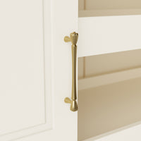 Vestia 4-Door Wardrobe Closet with Drawers