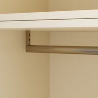 Vestia 4-Door Wardrobe Closet with Drawers