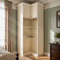 Vestia Corner Wardrobe Closet Cabinet