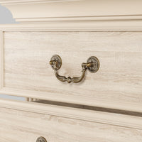 Kitchen Island with Drawers and Storage-Natural