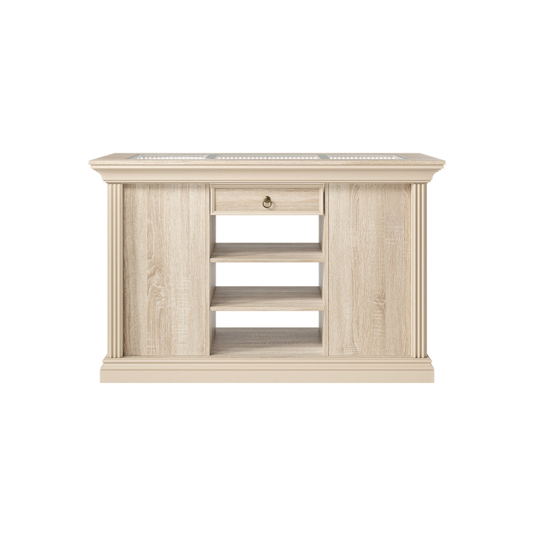 Kitchen Island with Drawers and Storage