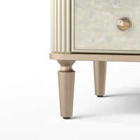 Nacre Makeup Vanity Desk with Mirror