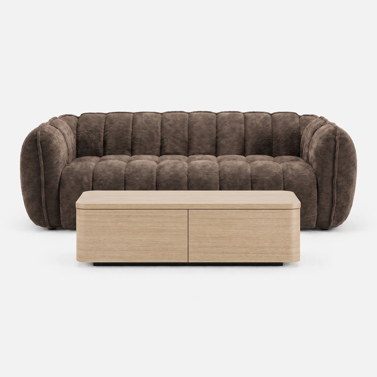 Odin Sofa and Orbis Coffee Table Set