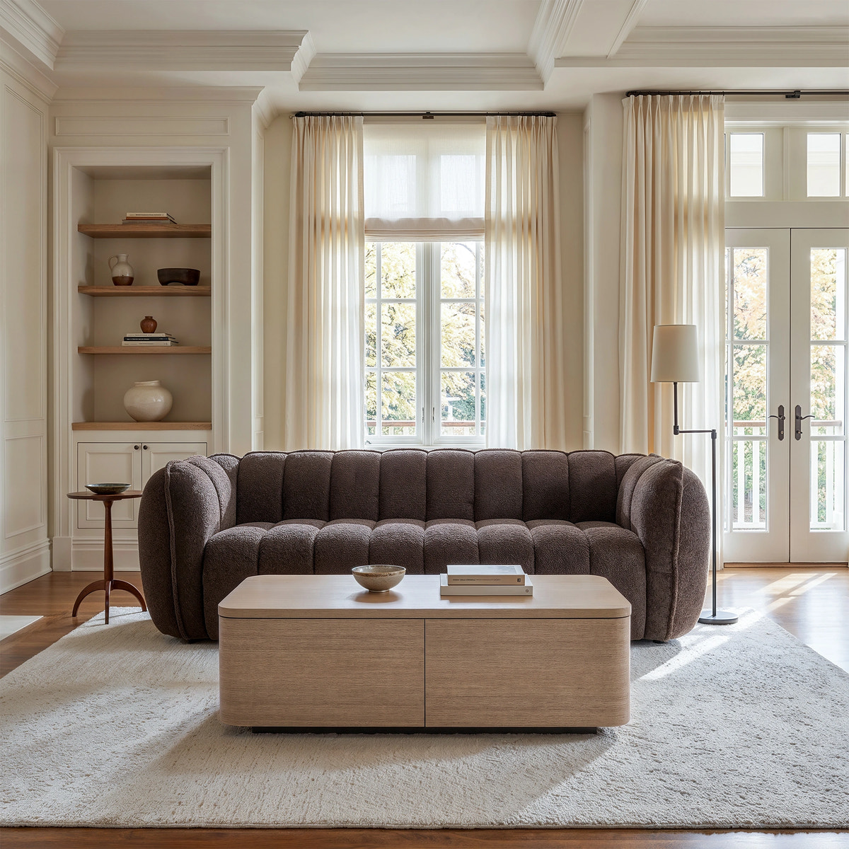 Odin Sofa and Orbis Coffee Table Set