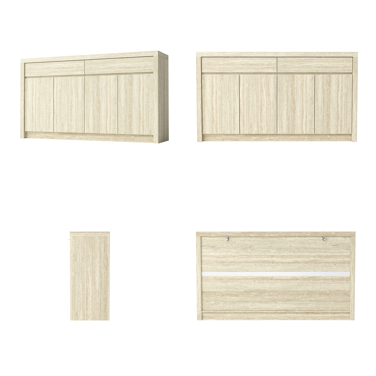 Travero Modern Buffet Sideboard