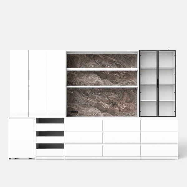 Modern Luxe Pantry Storage Wall System