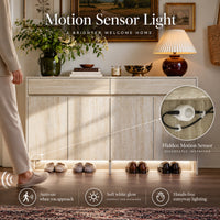 Travero Sensor-Lit Shoe Cabinet