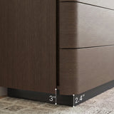 Orbis Soft Curve 8-Drawer Dresser – Black Walnut