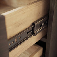 Orbis Soft Curve 8-Drawer Dresser – Black Walnut
