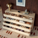 Orbis Soft Curve 8-Drawer Dresser – Natural Wood