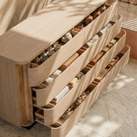 Orbis Soft Curve Drawer Dresser