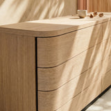 Orbis Soft Curve Drawer Dresser