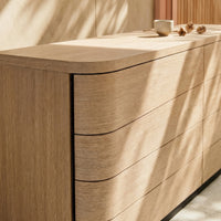Orbis Soft Curve Drawer Dresser