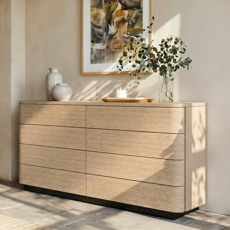 Orbis Soft Curve Drawer Dresser