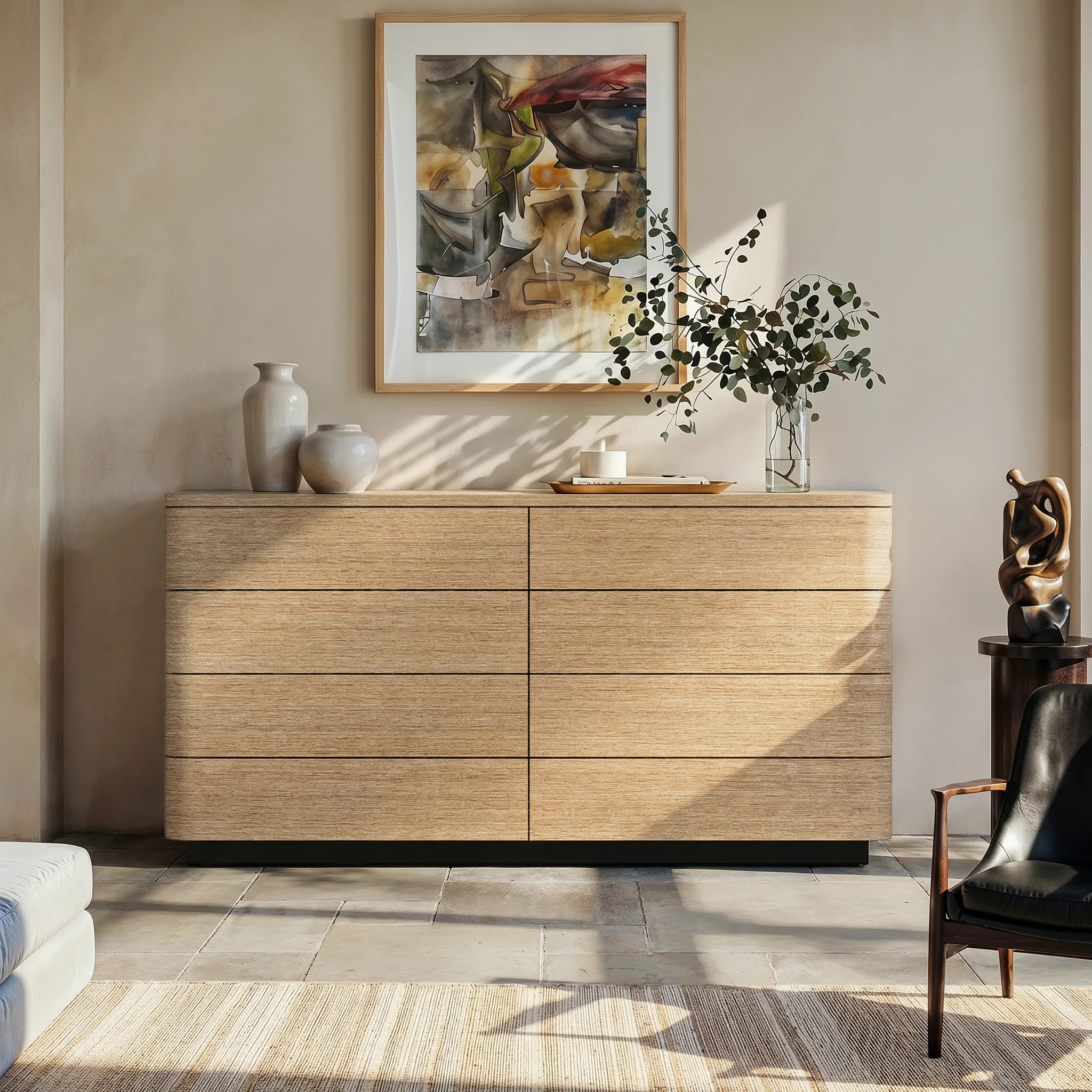 Orbis Soft Curve Drawer Dresser