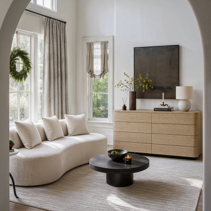Orbis Soft Curve Drawer Dresser