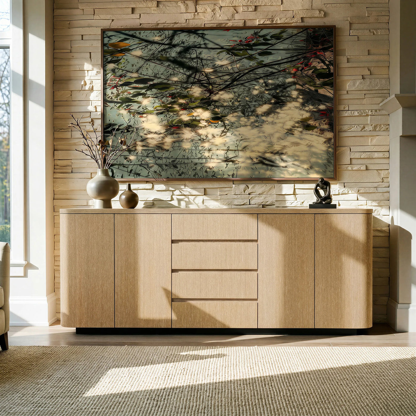 Orbis Rounded Edge Sideboard
