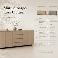 Orbis Rounded Edge Sideboard