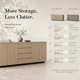 Orbis Rounded Edge Sideboard