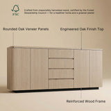 Orbis Rounded Edge Sideboard