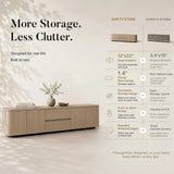 Orbis Streamline Edge TV Console