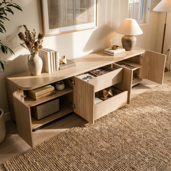 Orbis Streamline Edge TV Console