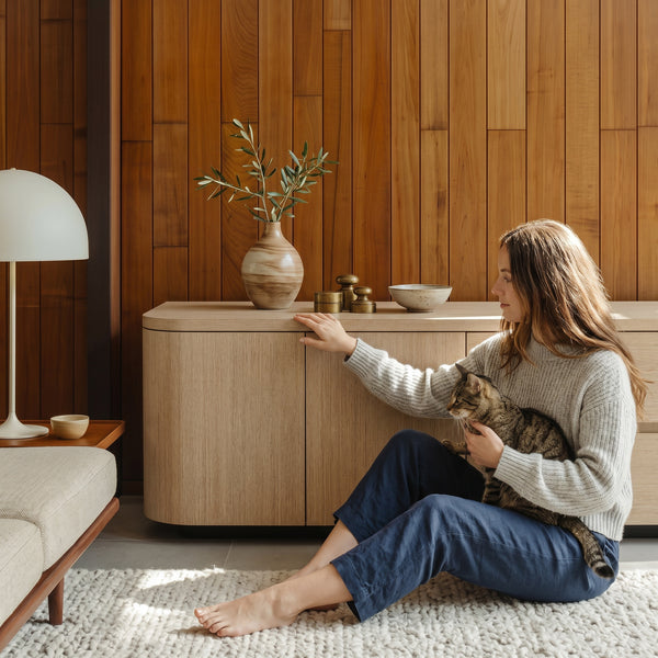 Orbis Streamline Edge TV Console