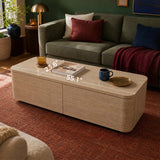 Orbis Sculpted Edge Coffee Table
