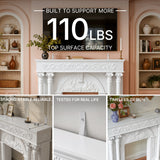 Relievo Grand Carved Fireplace Mantel