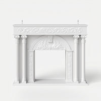Relievo Grand Carved Fireplace Mantel