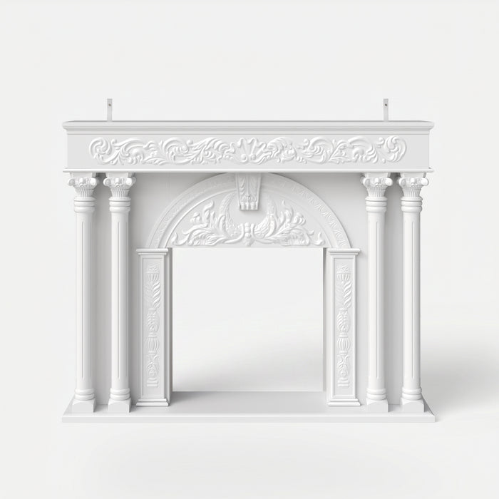 Relievo Grand Carved Fireplace Mantel
