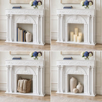 Relievo Grand Carved Fireplace Mantel