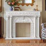 Relievo Grand Carved Fireplace Mantel