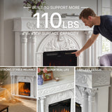 Relievo Grand Mantel Fireplace