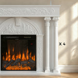 Relievo Grand Mantel Fireplace