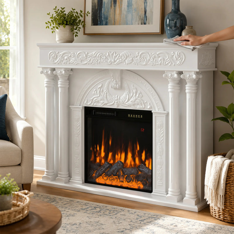 Relievo Grand Mantel Fireplace