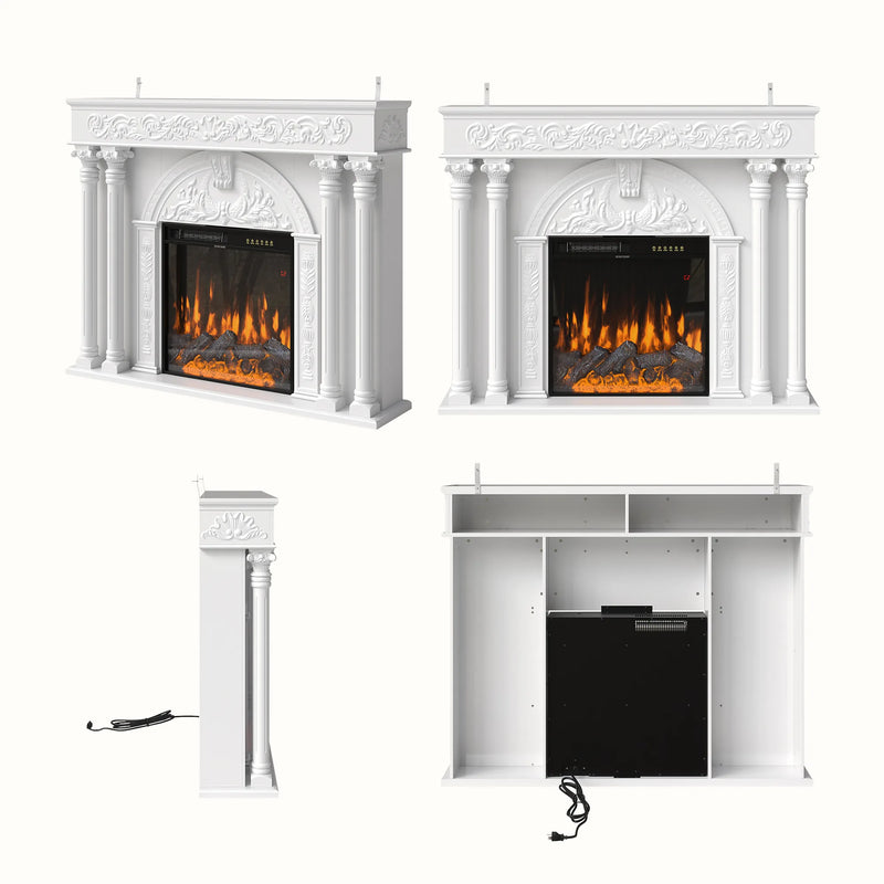 Relievo Grand Mantel Fireplace