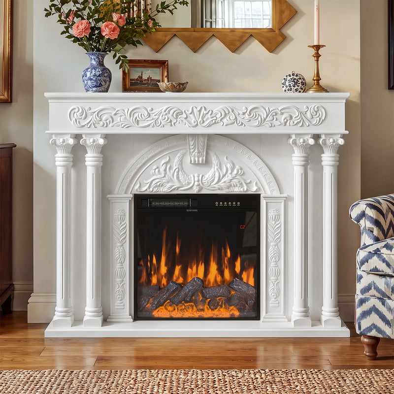 Relievo Grand Mantel Fireplace