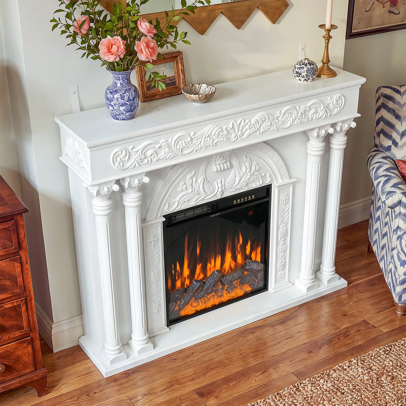 Relievo Grand Mantel Fireplace