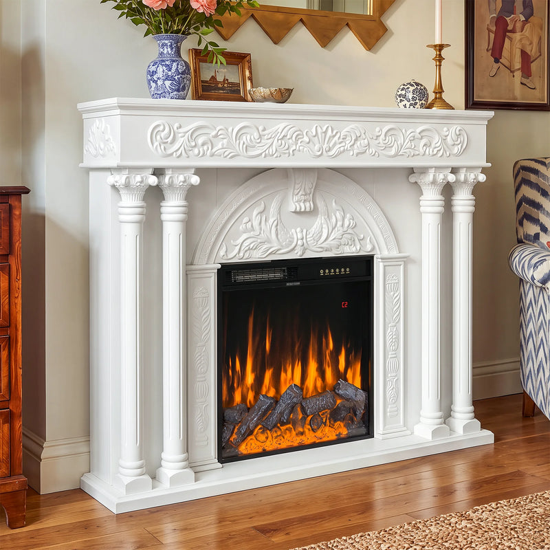 Relievo Grand Mantel Fireplace