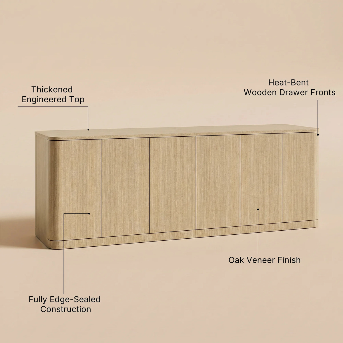 Orbis Contour Form Kitchen Island