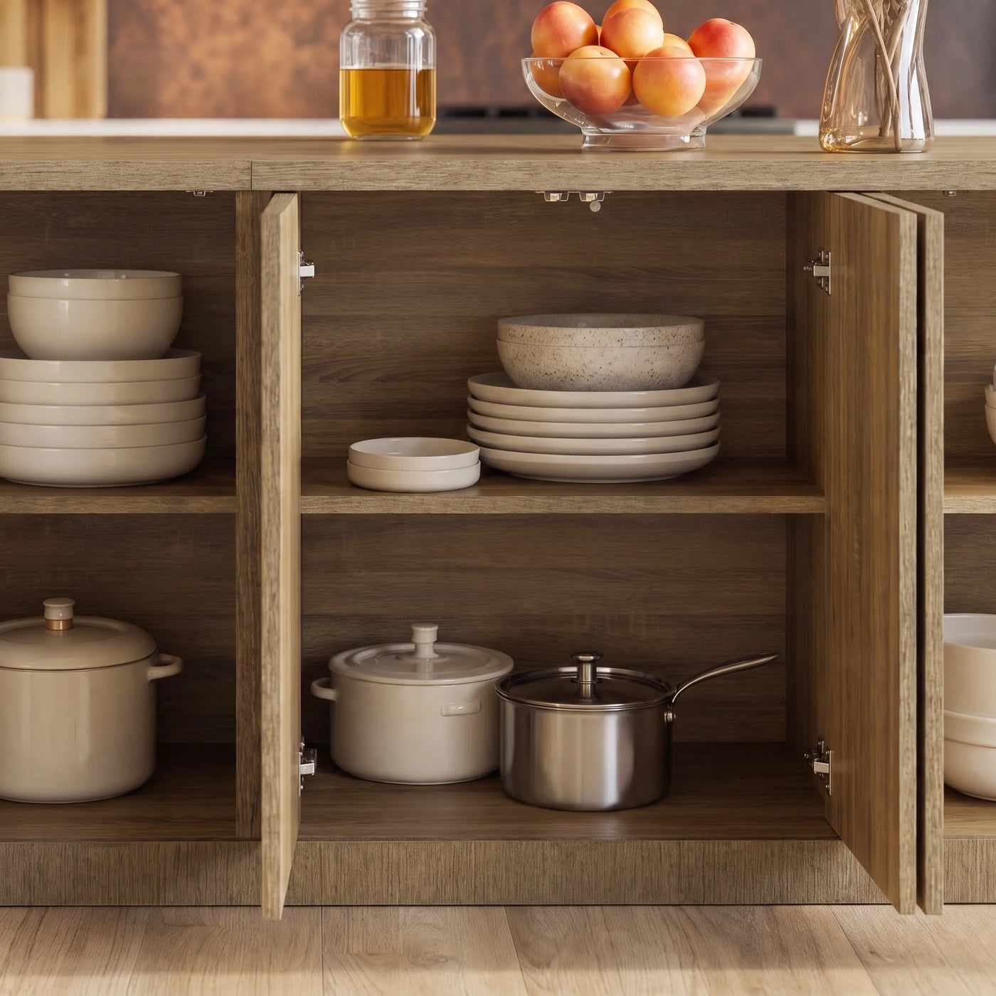 Orbis Contour Form Kitchen Island